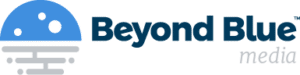 Beyond Blue Media blue logo